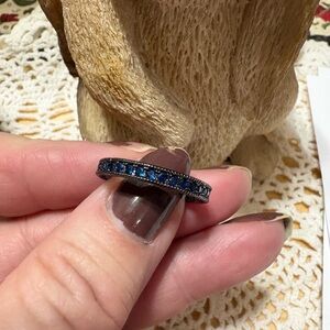 R29 Elegant Blue Gemstone Ring